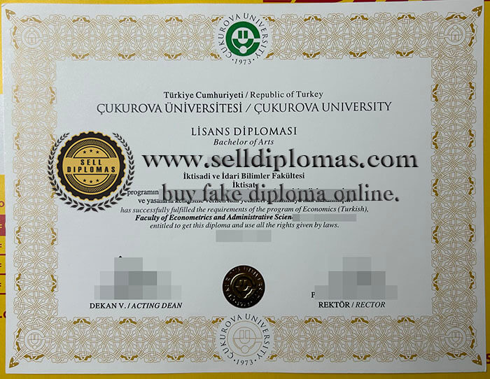 buy fake cukurova university degree