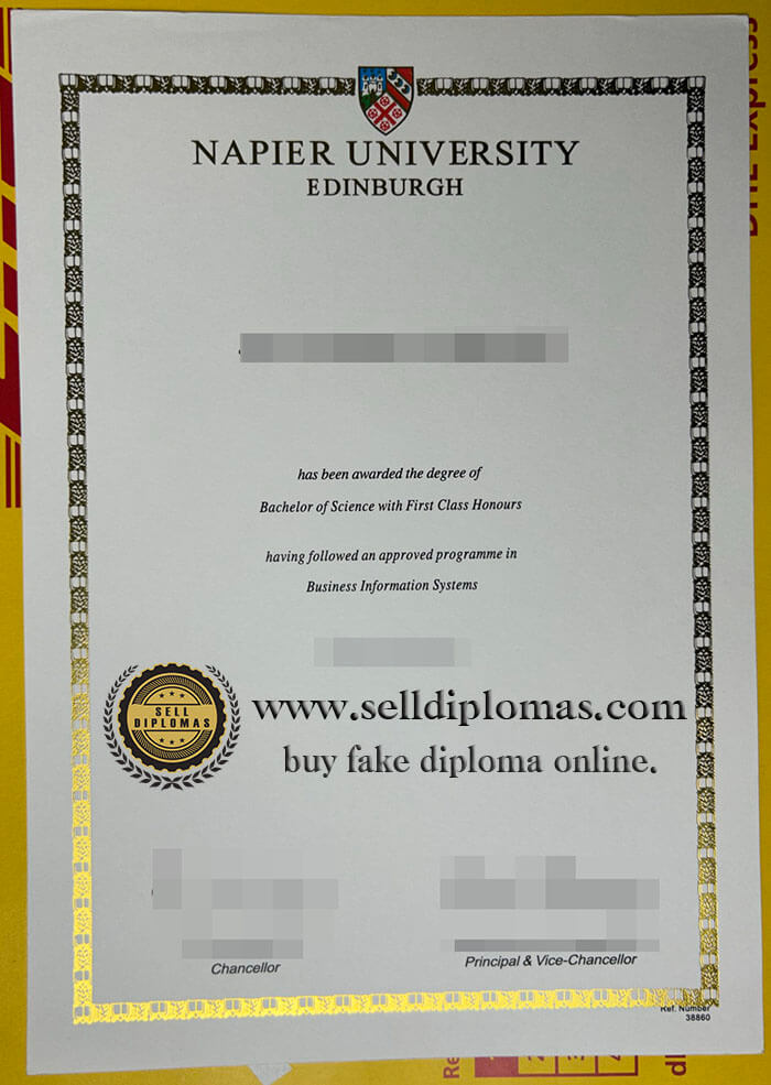 buy fake napier university edinburgh diploma