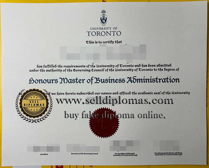 buy fake university of toronto diploma