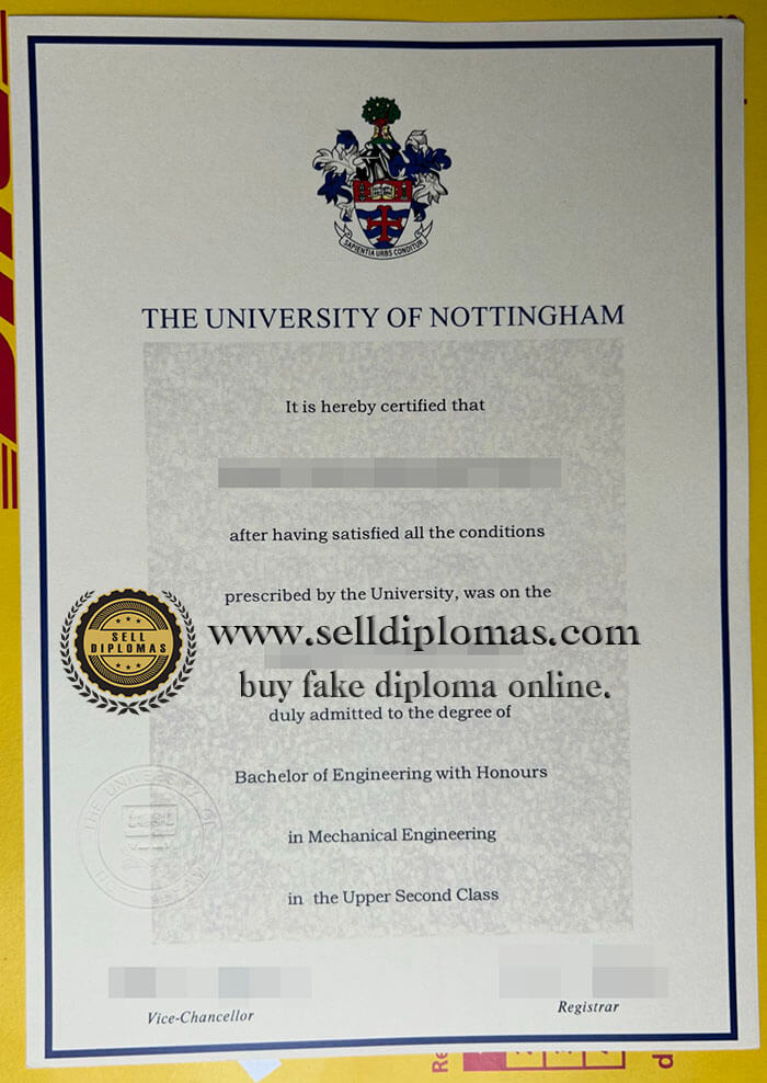 buy fake university of nottingham diploma