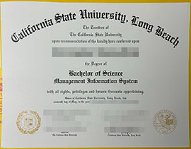 Buy fake California State University Long Beach diploma.