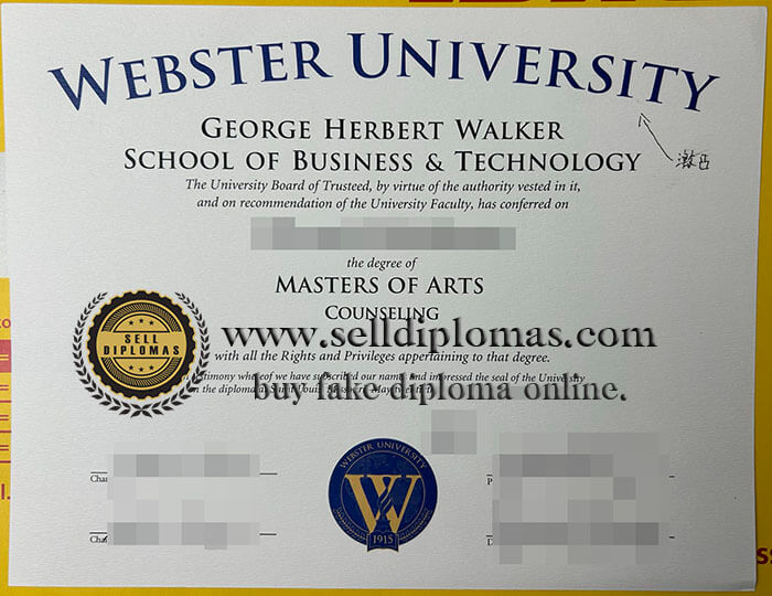 buy fake webster university diploma