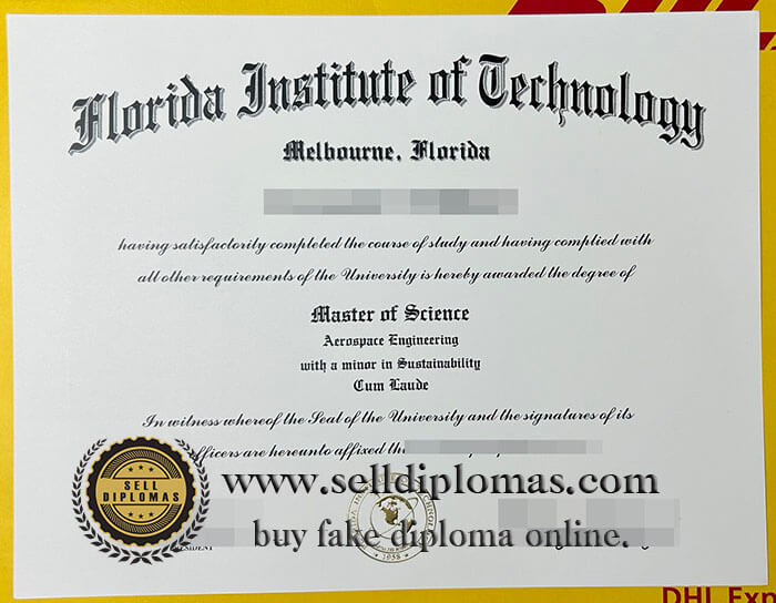 buy fake florida institute of technology diploma