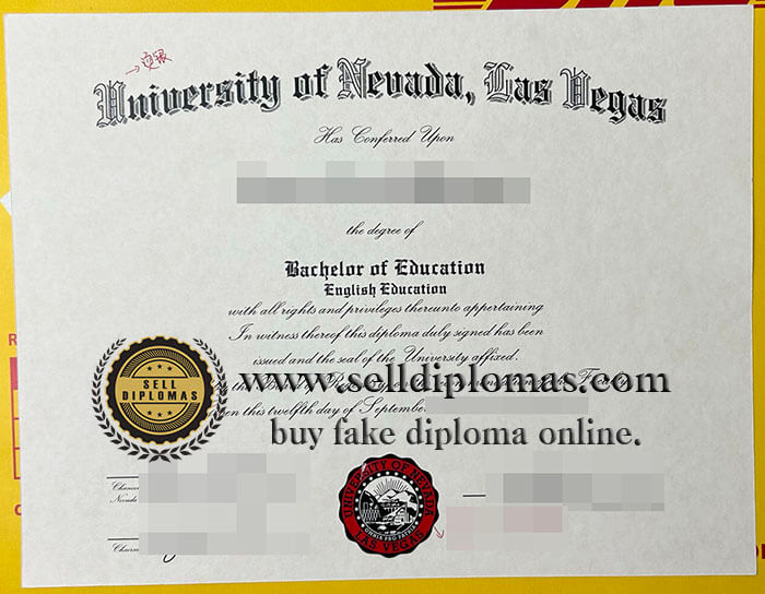 buy fake University of Nevada, Las Vegas diploma