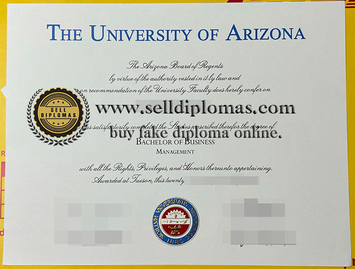 buy fake University of Arizona diploma