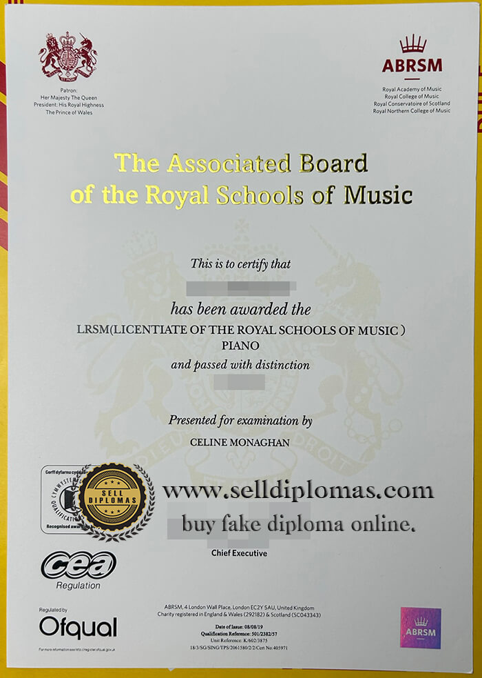 order fake abrsm diploma