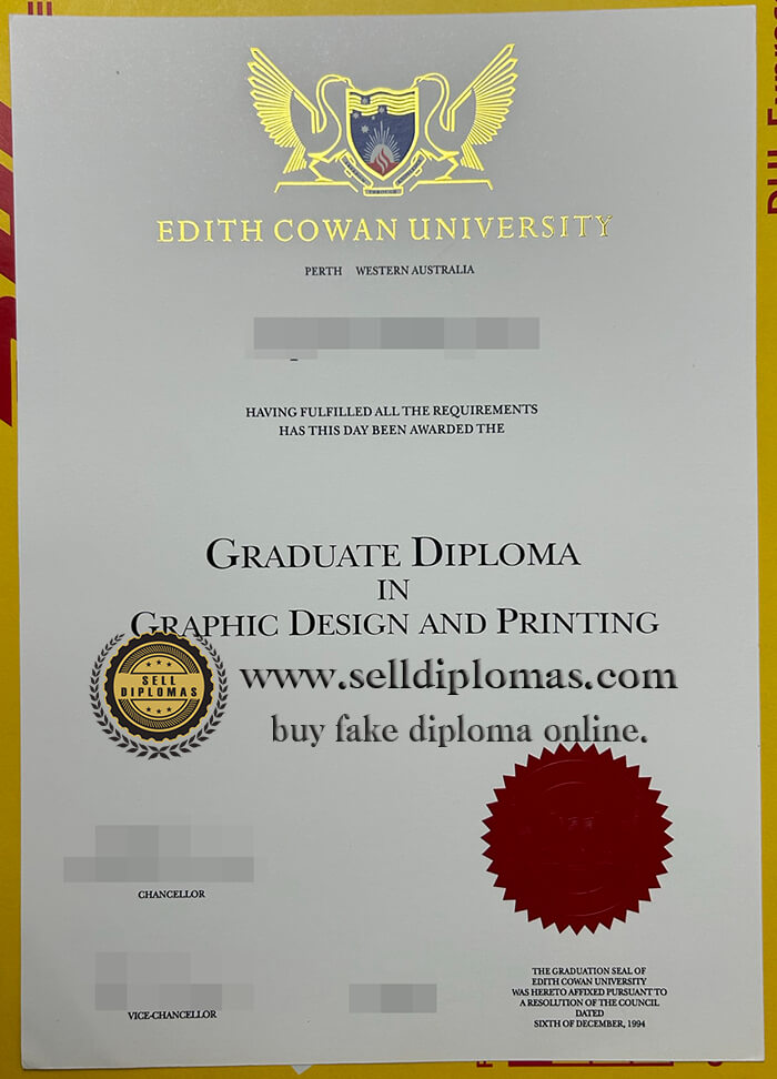 Where to buy fake edith cowan university diploma?