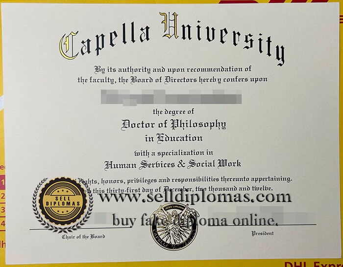 buy fake Capella University diploma
