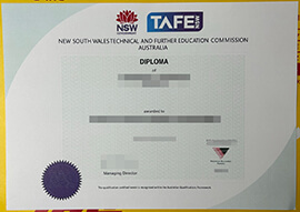 Where to buy order fake TAFE NSW certificate online?