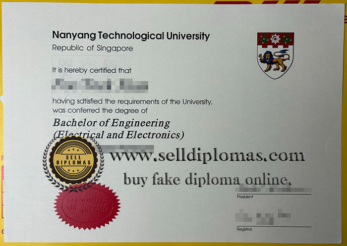 buy fake Nanyang Technological University diploma