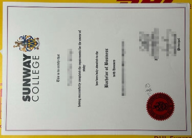 How to buy fake sunway college degree certificate?