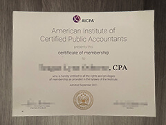 where to buy  fake AICPA  certificate?