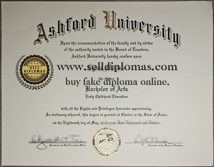 where to buy Ashford University diploma certificate Bachelor’s degree？