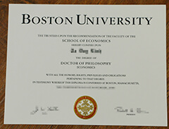 where to buy Boston University diploma certificate Bachelor’s degree？
