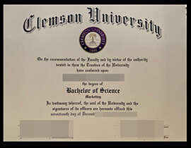 Order clemson university degree online, fake diploma.