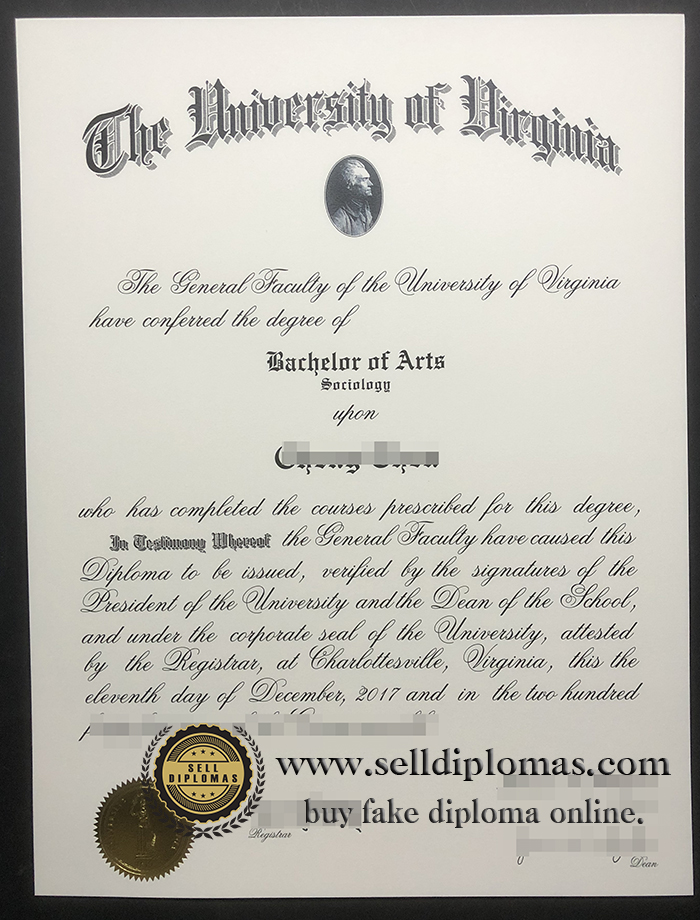 where to buy University of Virginia diploma certificate?