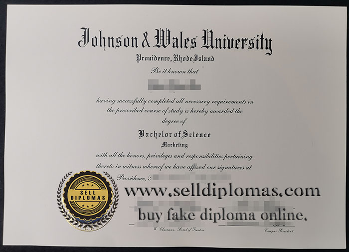 where to buy Johnson & Wales University diploma certificate?