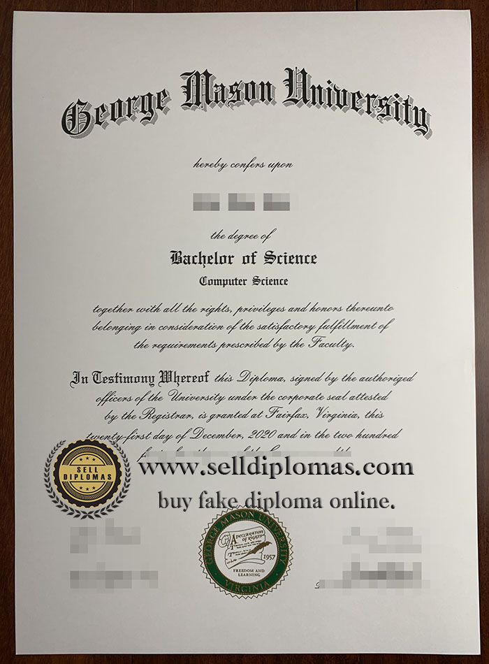 Sell fake George mason university diploma online.