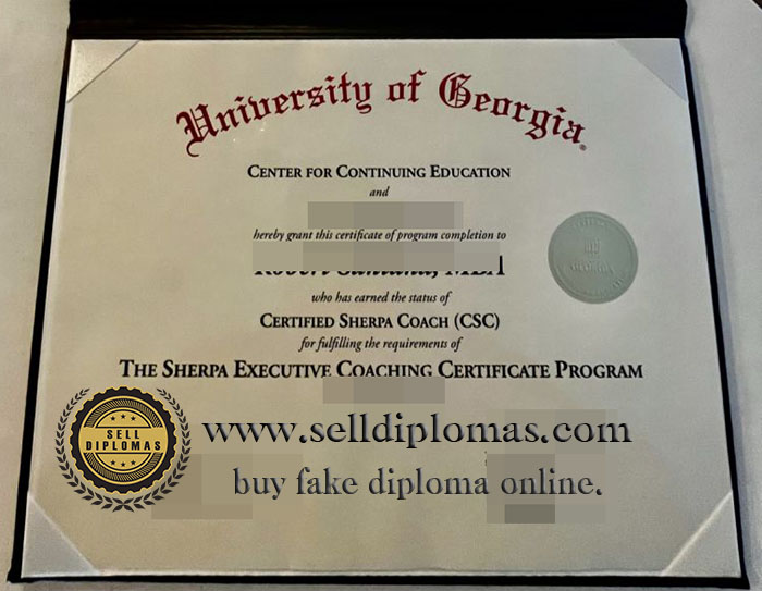Sell fake University of Georgia diploma online.