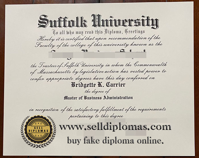 How to buy suffolk university degree diploma?