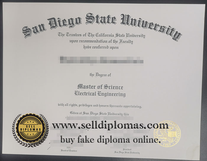 where to buy San Diego State University diploma certificate?