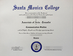 where to buy Santa Monica college diploma certificate?