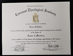 Sell ​​fake Covenant Theological Seminary diploma online.
