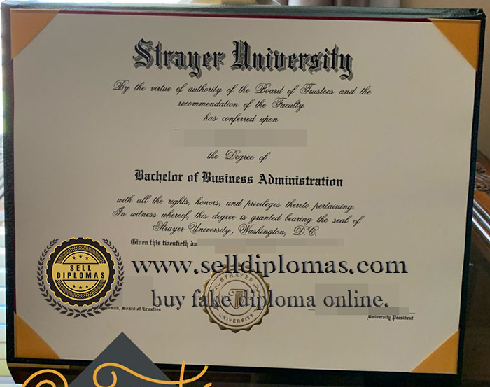 where to buy Strayer University diploma certificate?