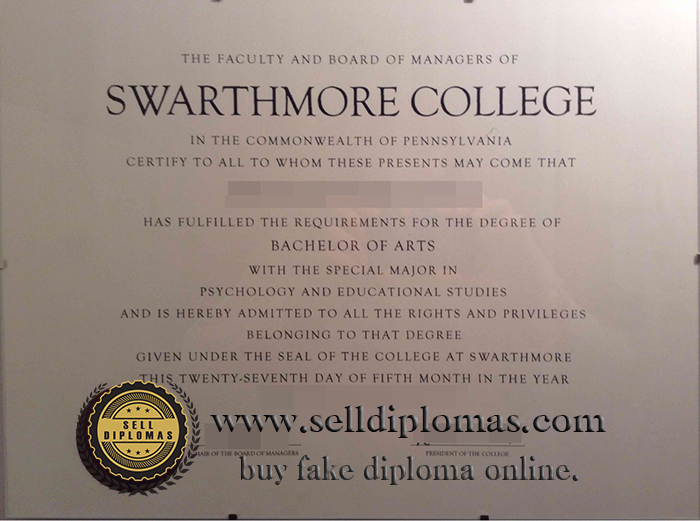 How to buy Swarthmore College diploma?