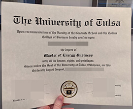 where to buy University of Tulsa diploma certificate?