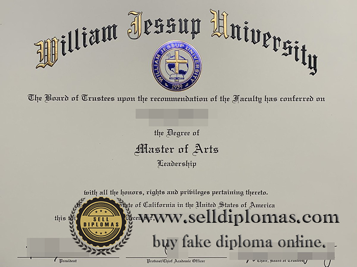 Where to buy William Jessup University diploma?