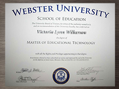 How to purchase a Webster University certificate?