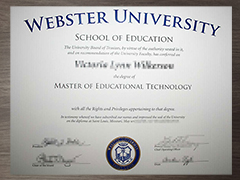 How to purchase a Webster University certificate?