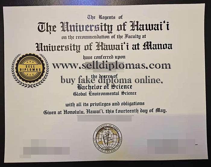 How to buy University of Hawaii diploma?