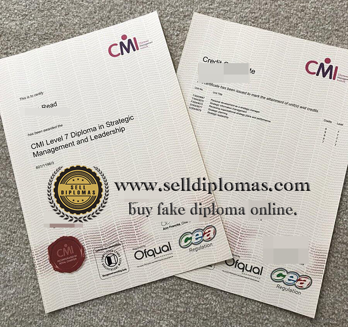 How to buy Chartered Management Institute certificate?