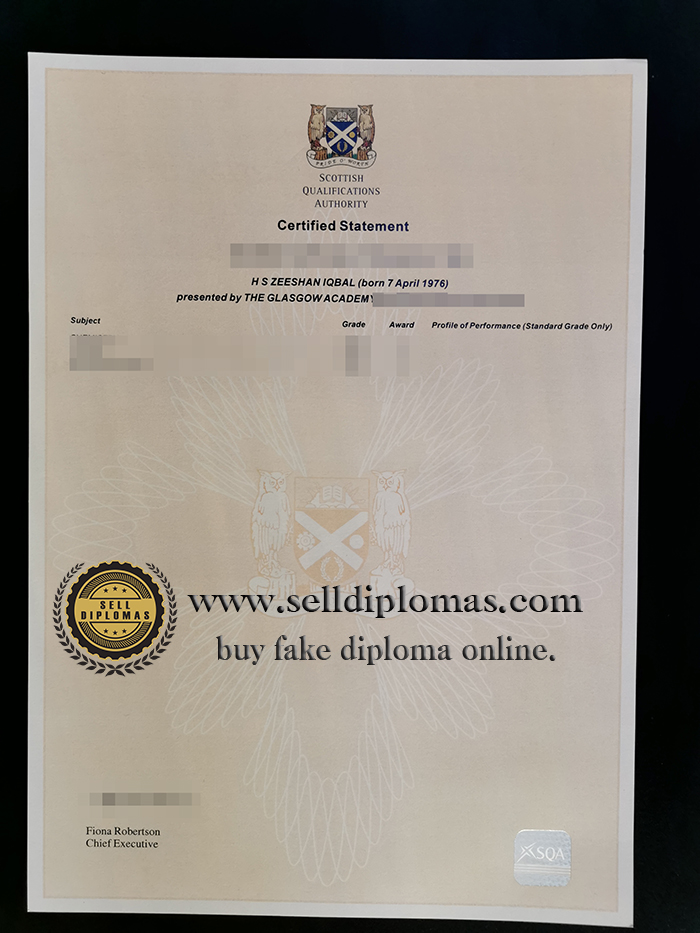 How to buy SQA certificate and diploma?