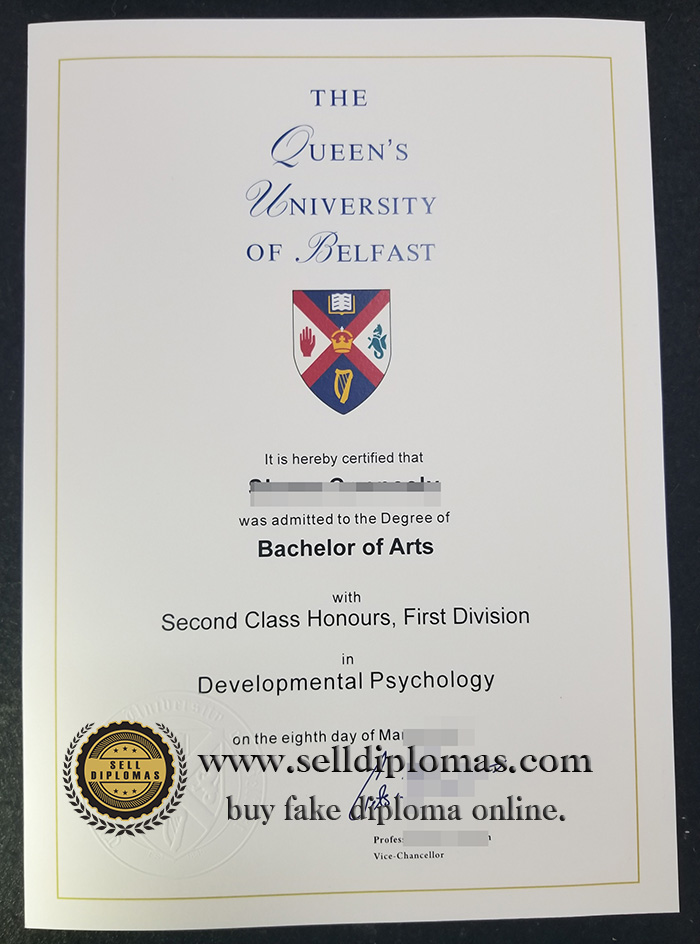 where to buy Belfa Queen's University diploma certificate?