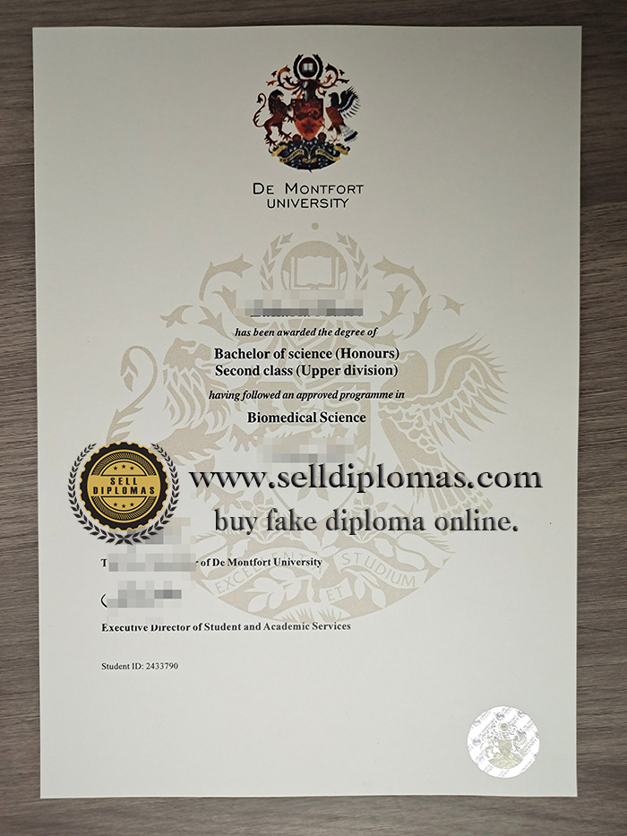 Where to buy a De montfort university diploma?