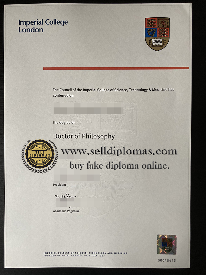 How to buy Lmperial College London degree certificate?
