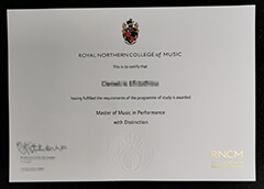 where to buy Royal Northern College of Music diploma certificate?