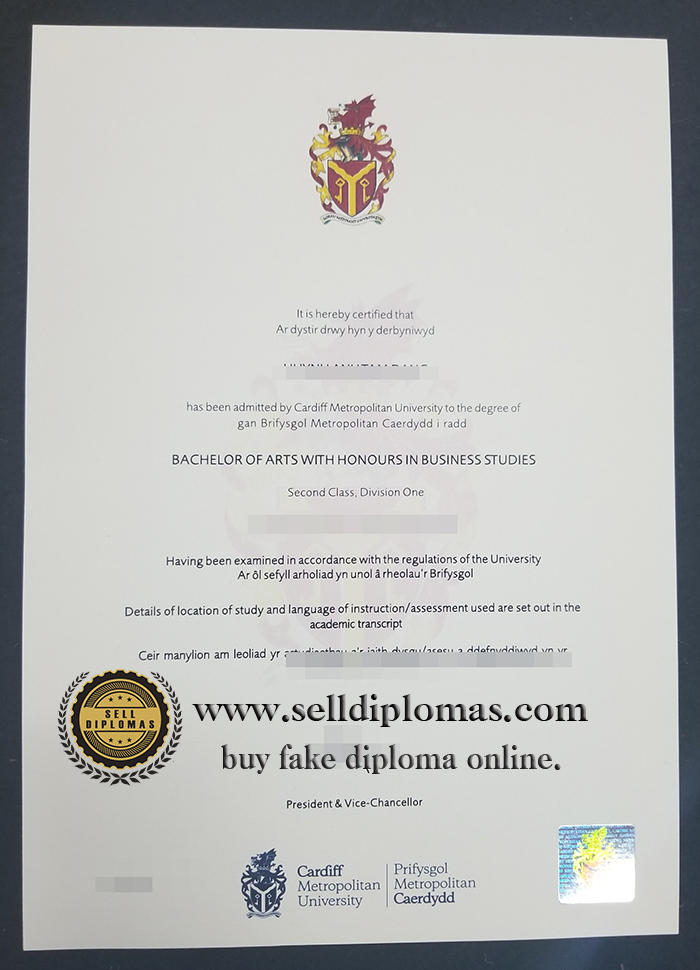 Where to buy Cardiff University diploma?