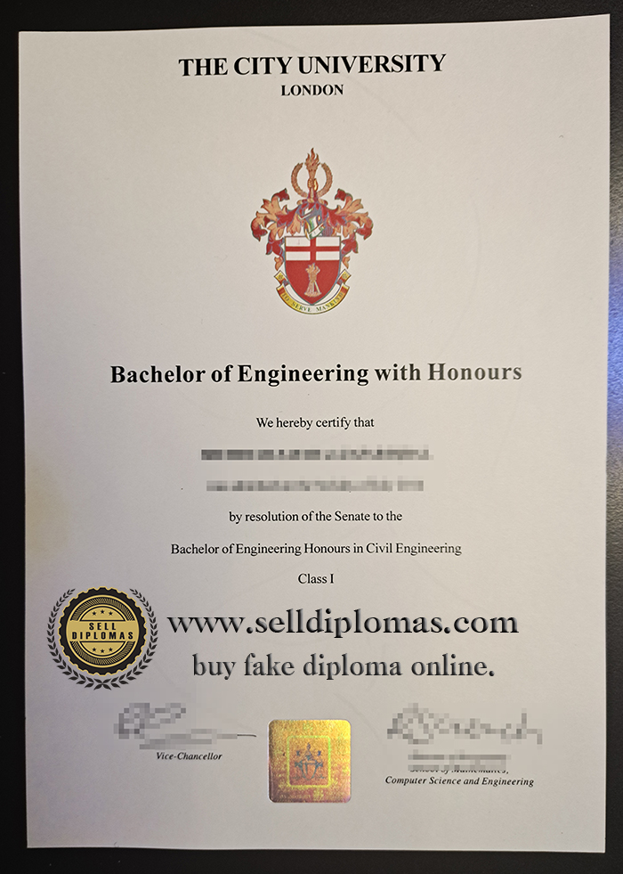How to buy a City University of London diploma?
