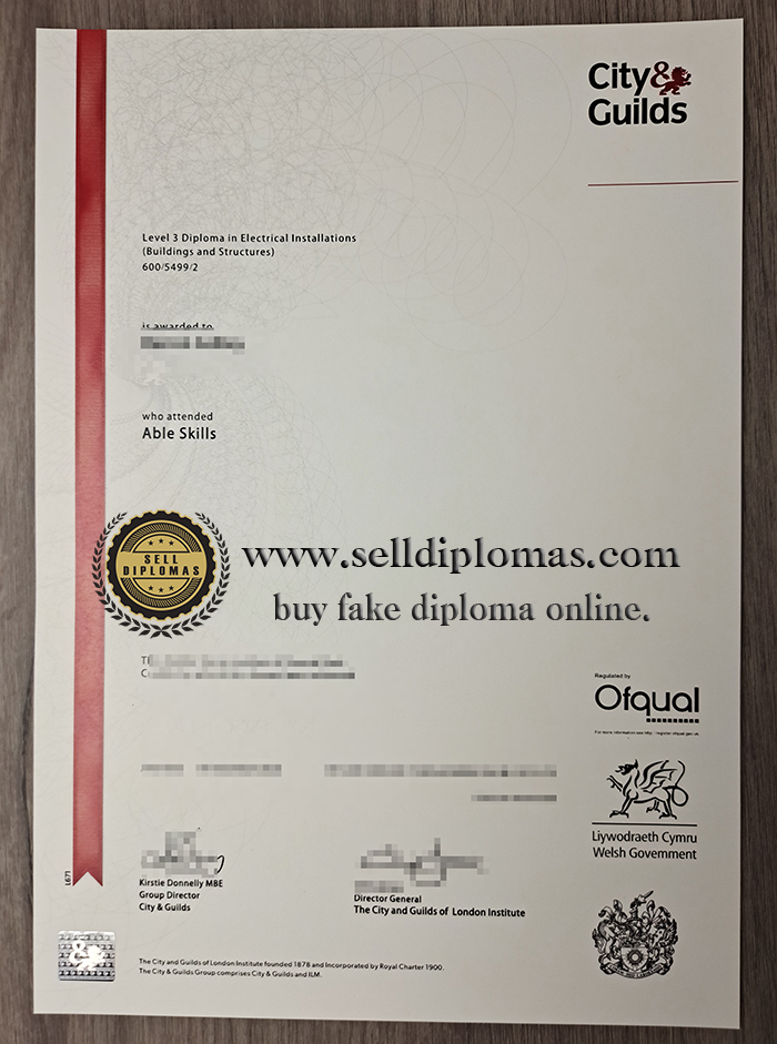 Where to buy City and Guilds of London certificate?