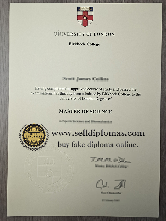 Where to buy a degree from Birkbeck, University of London?
