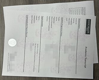 Where to buy University of Manchester transcript?